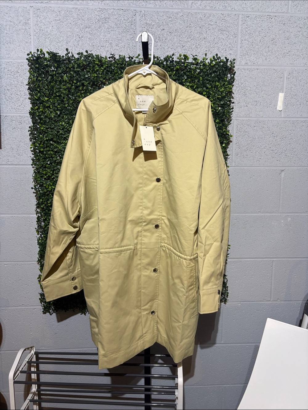 a new day Light Beige Men's Raincoat